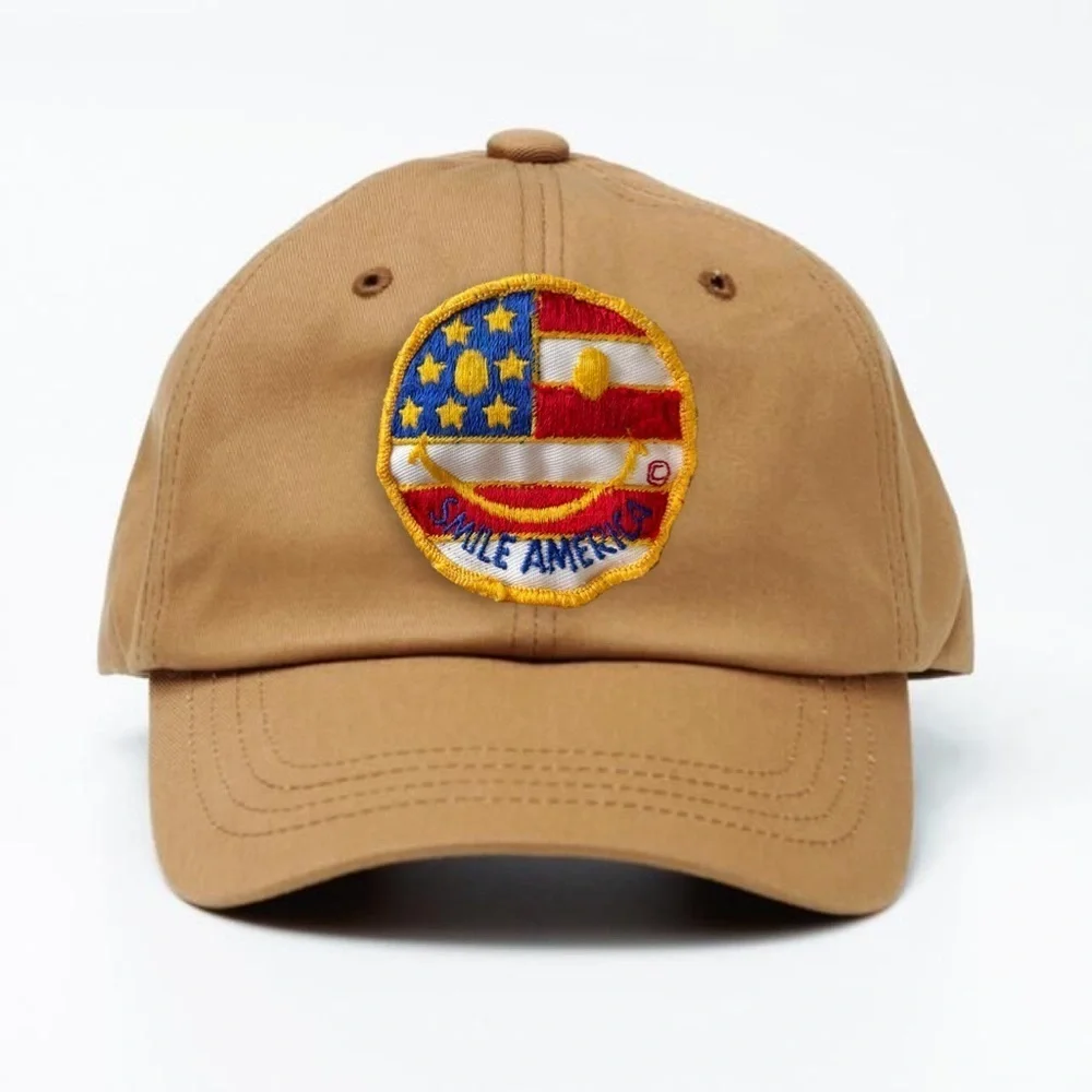 Smile America Smiley Face Dad Hat